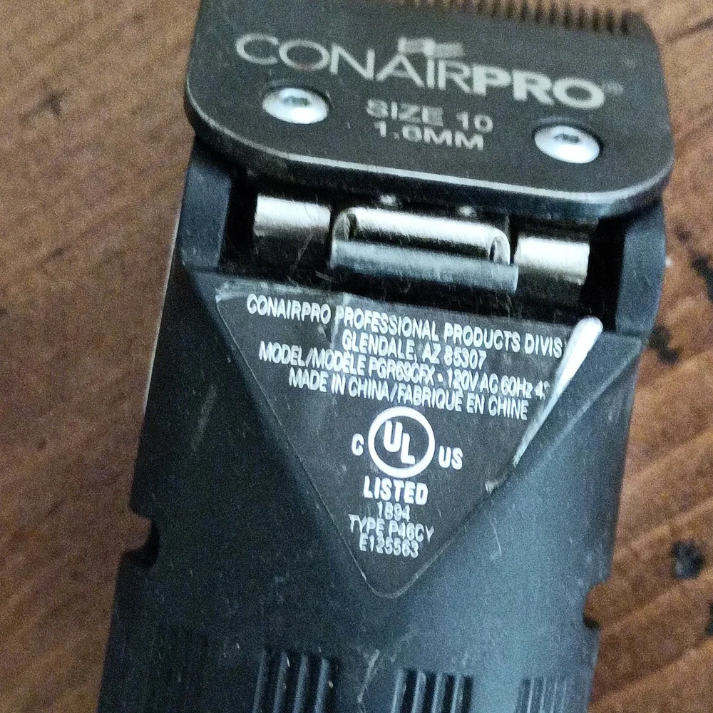 ConairPro Canine FX Professional Pet Clipper PGR69CFX White Size 10 Blade a9